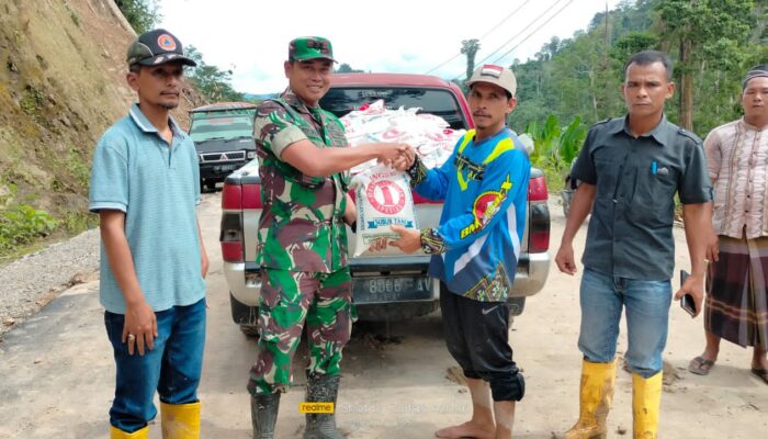 1 Ton Beras Untuk Korban Longsor Di Samar Kilang