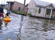 Perumahan TKBM Upaya Karya Medan Labuhan Terendam Banjir