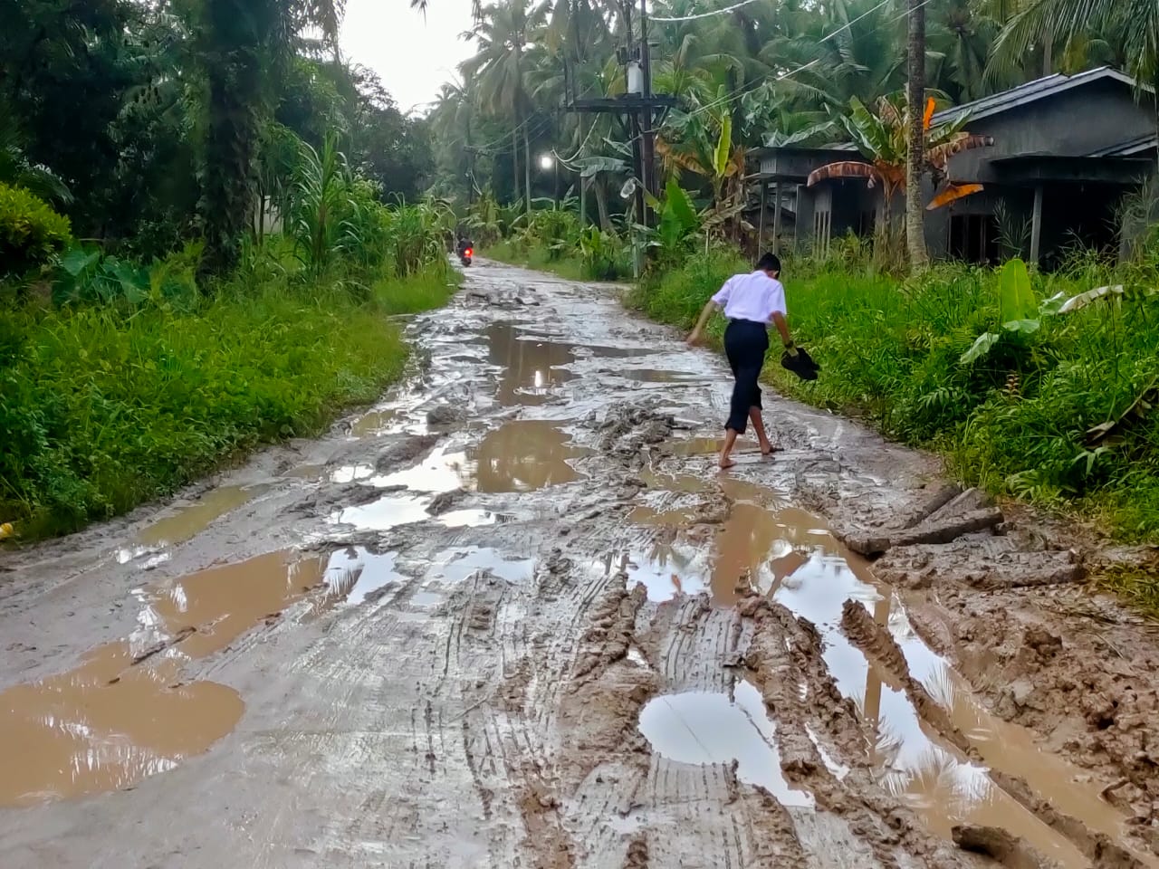 Menanti Pembangunan Di Desa Sei Apung