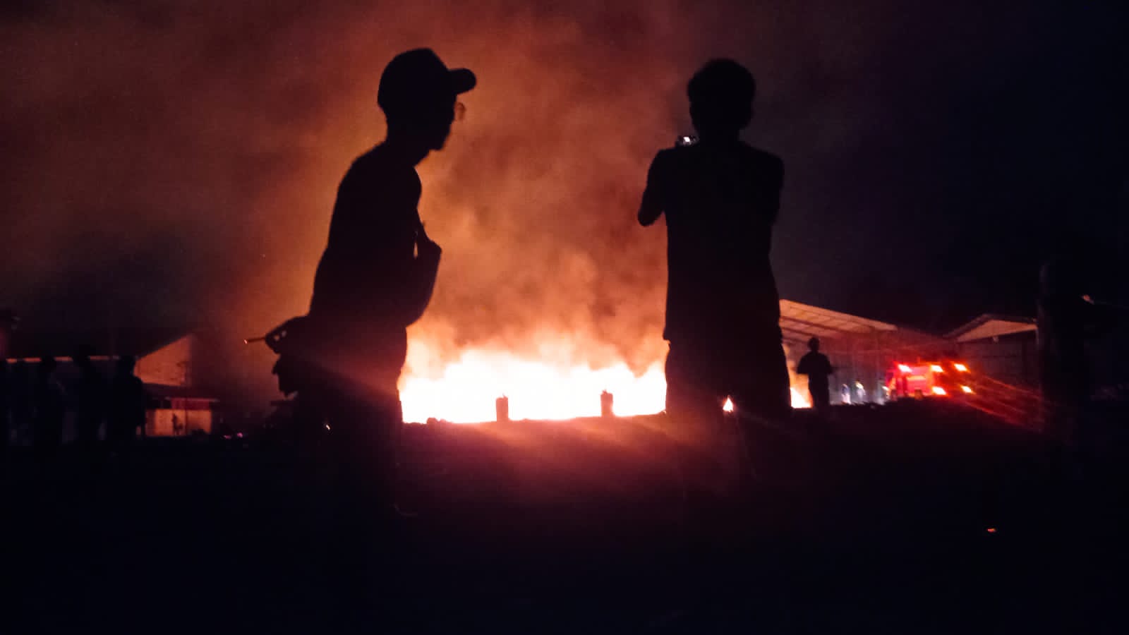 Pabrik Getah Kisaran Timur Terbakar Hebat