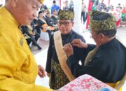 Zulkifli Sitorus Dianugerahi Gelar Datuk Widyanata Mukti Dari Raja Bedagai