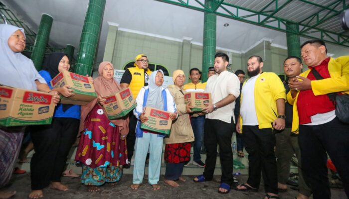 Golkar Medan Bergerak, Rahmaddian Shah Bantu Warga Terdampak Banjir