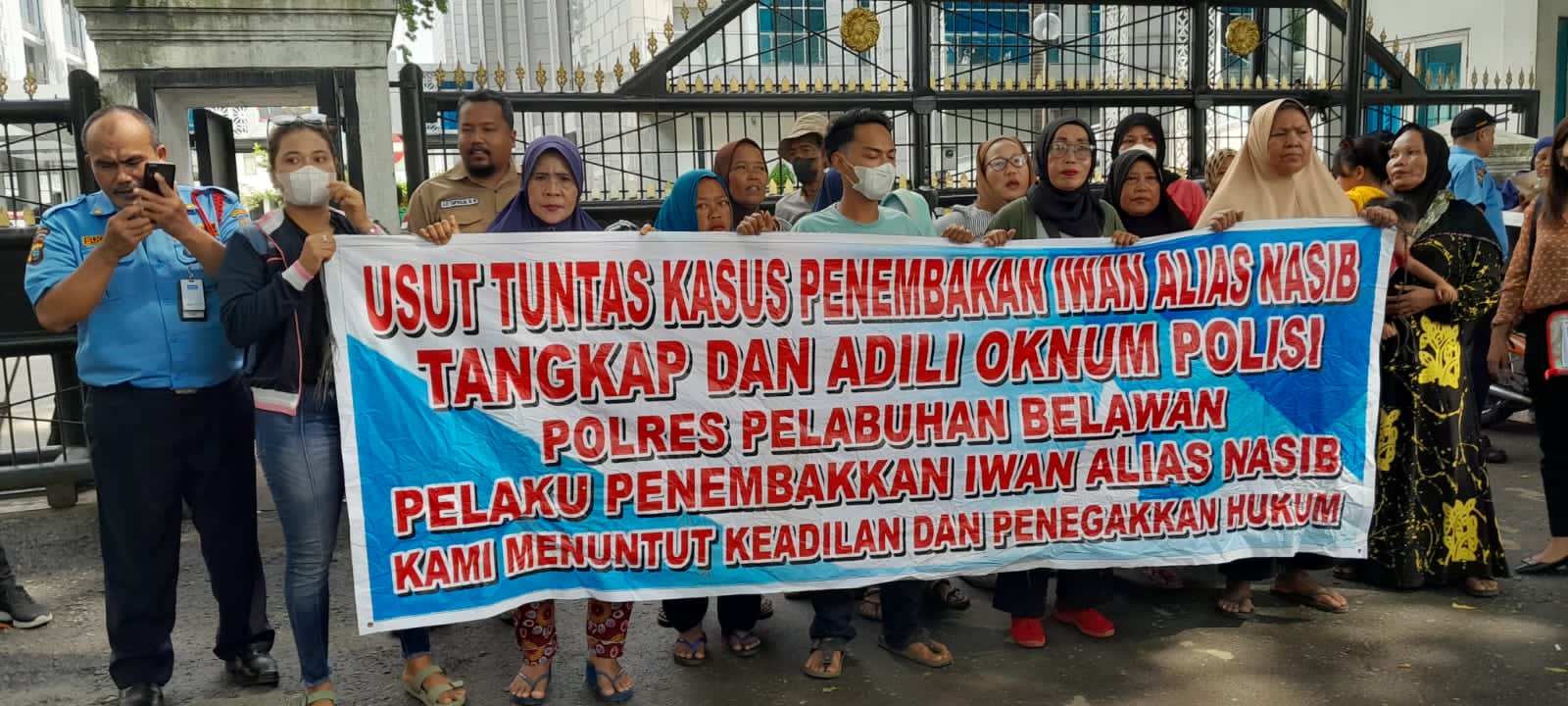 Keluarga Korban Penembakan Ngadu Ke DPRD Sumut