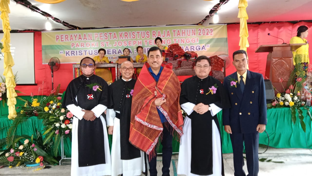 Pastor Dan 3.000-an Umat Paroki St. Joseph Tebing Tinggi Doakan Dan Dukung Hendrik Sitompul Di Pileg 2024