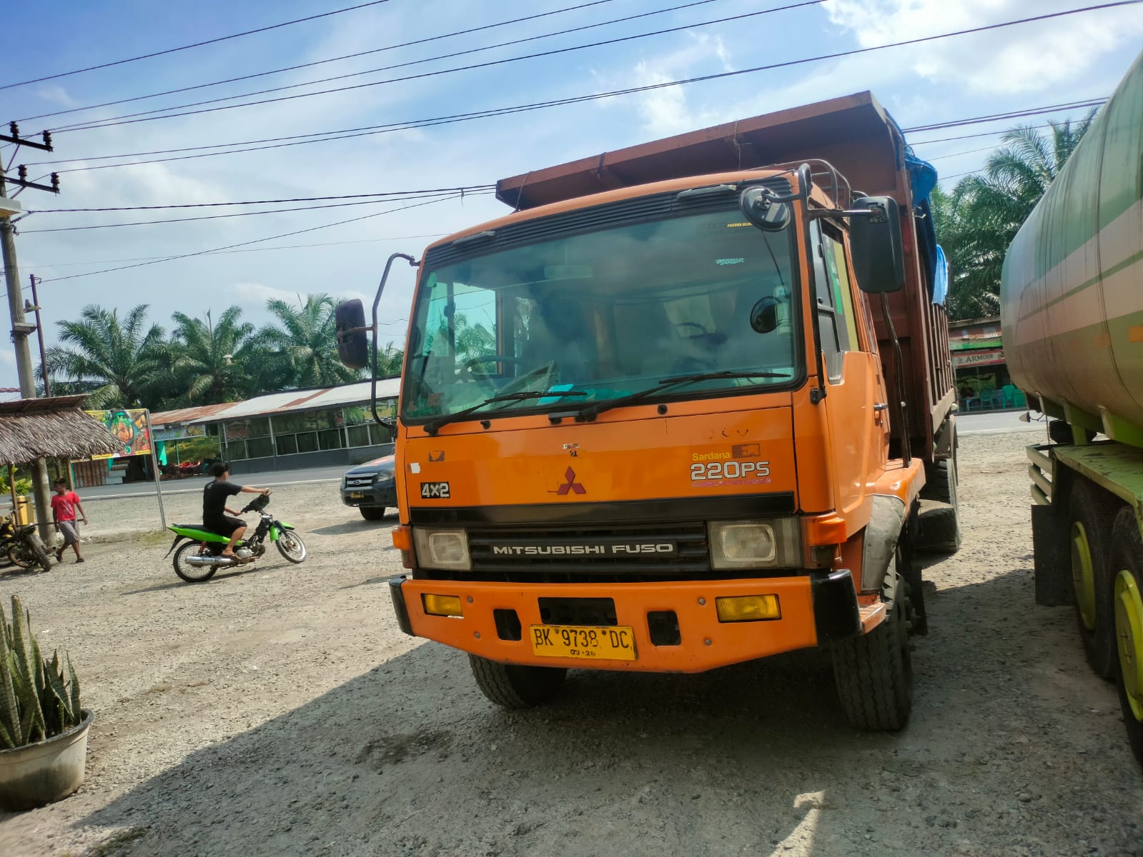 Vario Vs Dumptruk, Satu Tewas Vario Vs Dumptruk, Satu Tewas