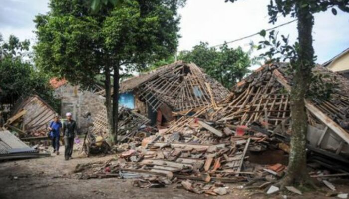Korban Meninggal Dunia Gempa Cianjur 268 Jiwa, 122 Teridentifikasi