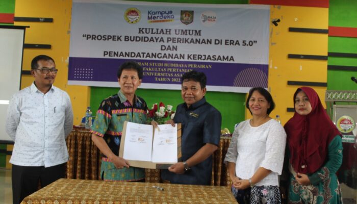 Perikanan Era 5.0 FP UNA MoU Dengan Dinas Perikanan