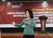 Satika Simamora Narasumber Di Kegiatan Momentum Bakti Sosial Kesatuan Gerak PKK – Bangga Kencana Kesehatan Taput