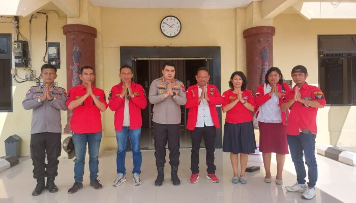 Kapolres Toba Terima Audiensi PBB Kabupaten Toba