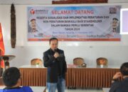 Jelang Pemilu 2024, Bawaslu Humbahas Sosialisasi Landasan Hukum Kepada Stakeholder