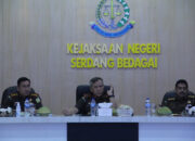 Kunjungan Di Kejari Sergai, Kajati Sumut Imbau Tetap Jaga Kekompakan Dan Integritas