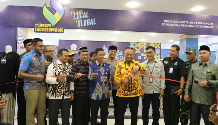 Buka Gerai UMKM di Mall,, Pj Walkot Lhokseumawe Ajak Warga Beli Produk Lokal