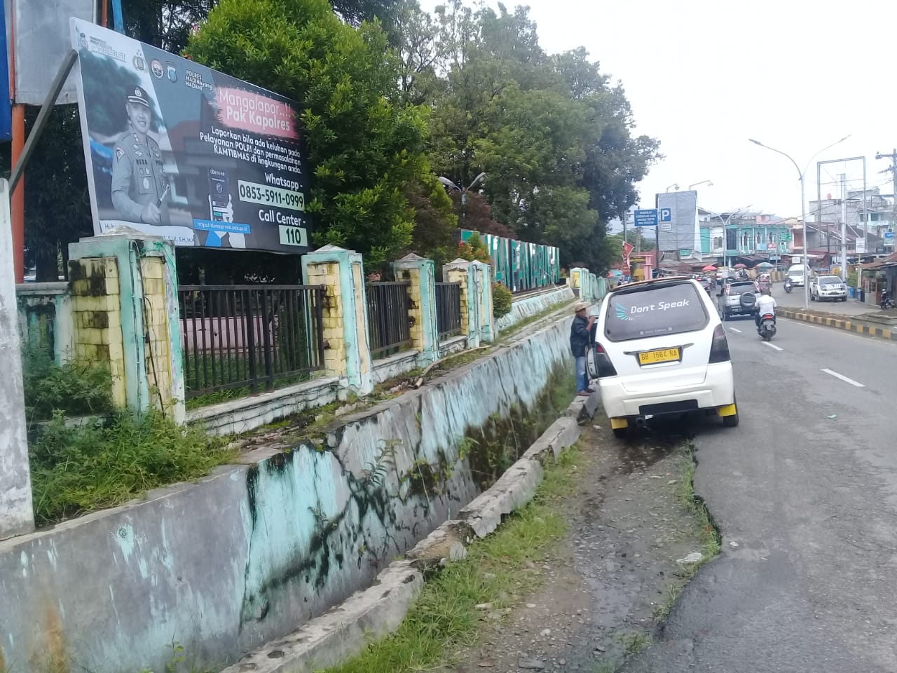 Taman Panyabungan Tak Terurus