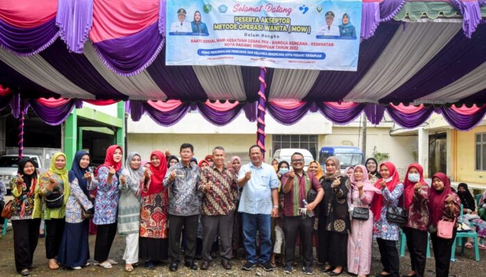 Wali Kota Sidempuan Tinjau Pelayan KB Kontap Gratis