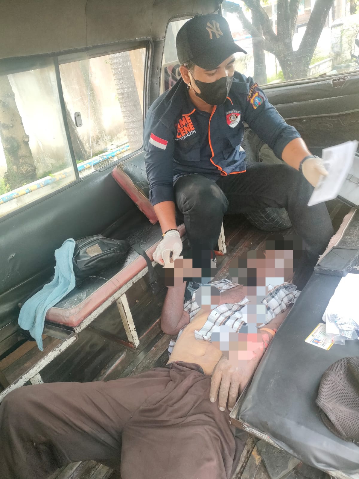 Layahman Turnip Ditemukan Tewas di Dalam Angkot KPUM 04 Miliknya