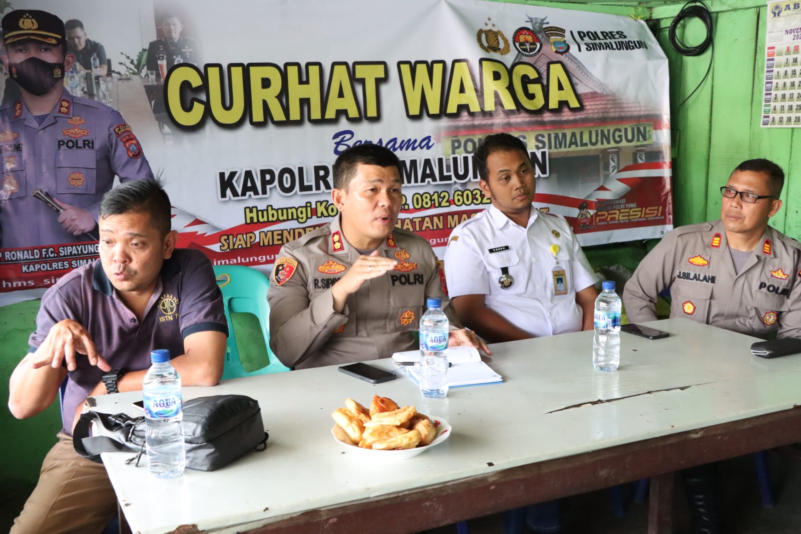 Jelang Nataru, Kapolres Simalungun Ajak Warga Parapat Bersama Jaga Kamtibmas