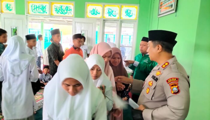 Jumat Barokah, Polres Humbahas Santuni Yatim Piatu