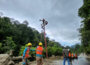 PLN Berhasil Pulihkan 100 Persen Kelistrikan di Mandailing Natal, Pasca Longsor