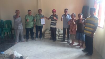 TPL Berikan Bantuan Material Untuk Pembangunan Dua Rumah Ibadah di Dua Kecamatan Wilayah Taput