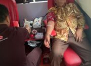 Bakti Sosial, Ketua DPRD Sumut Ikut Donor Darah Bersama Warga Johor