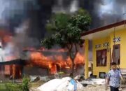 Dua Rumah Hangus Terbakar Di Agara