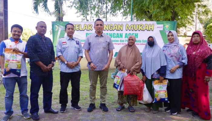 <em>Tekan Inflasi, Dinas Pangan Aceh Gelar Pangan Murah Di Sabang</em>