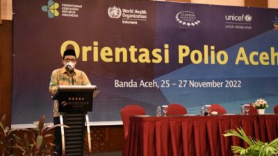 Perlu Respons Cepat Atasi Polio Di Aceh