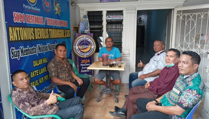 Sopo ATRestorasi Bersatu Terbentuk, Antonius Tumanggor Targetkan 25 DPD Segera Terbentuk Di Kab/Kota