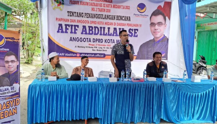 Afif Abdillah Ajak Masyarakat Ubah Perilaku Hindari Bencana Alam