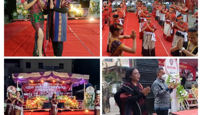 Festival Budaya Horas Batak Naraja Suguhan Disparbud Toba Menuju F1H2O