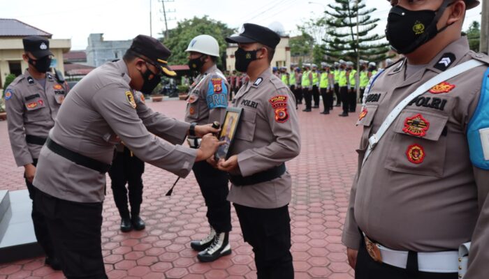 Polres Langsa PTDH In Absensia Personel Terlibat Narkoba