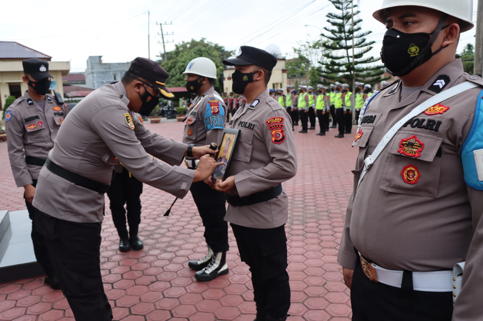 Polres Langsa PTDH In Absensia Personel Terlibat Narkoba