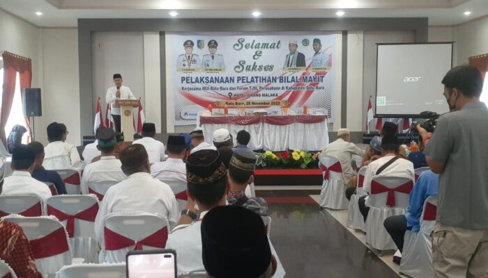 Laksanakan Pelatihan Bilal Mayit, Bupati Batubara Bahagia Visi Misinya Jalan