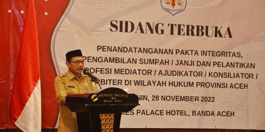 DSI Diharap Mampu Selesaikan Sengketa Secara Bermartabat Dan Berkeadilan