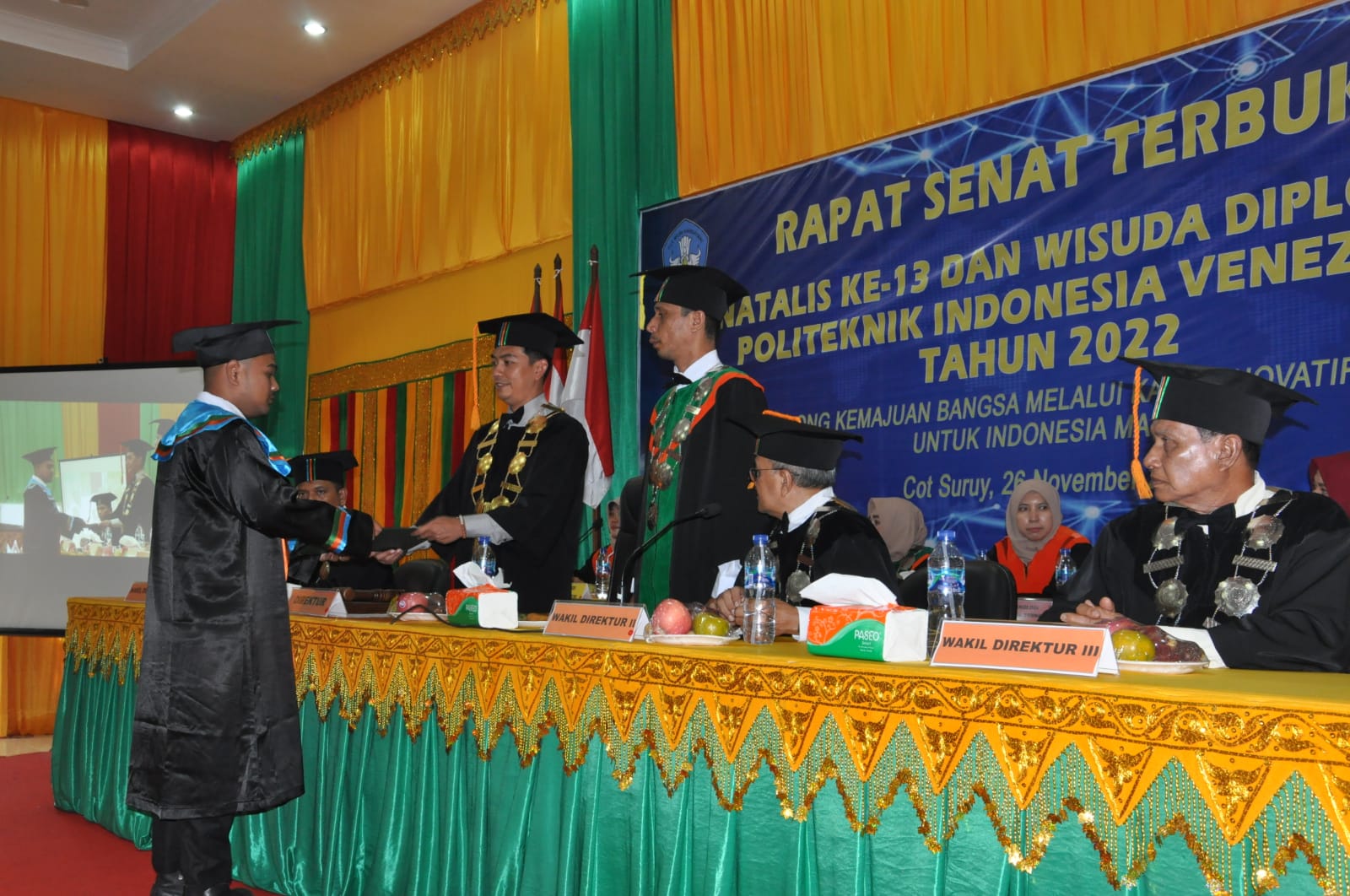 <em>Lulusan Poliven Diminta Punya Pengetahuan Dan Keahlian Khusus Sesuai Bidang Ilmunya</em>