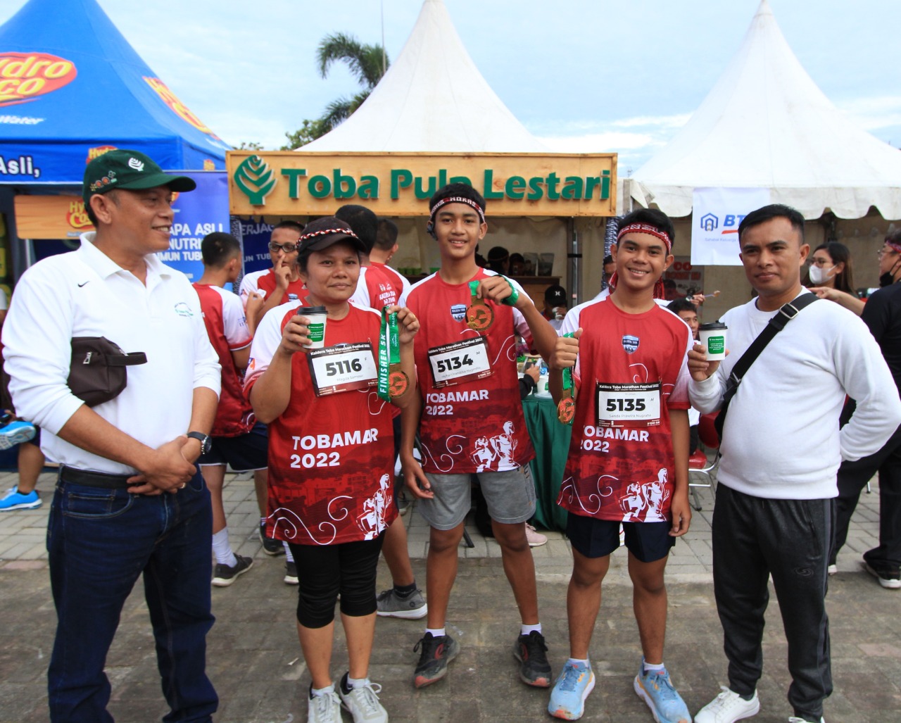 TPL Dukung Event Kaldera Toba Marathon Festival 2022