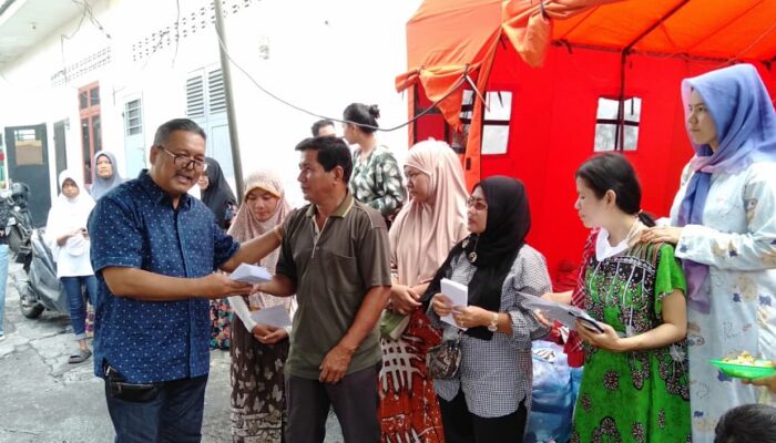 Korban Kebakaran Terharu Terima Bantuan Dari Tuahman Purba