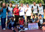 Bupati Zahir Harapkan Turnamen Voli Lahirkan Atlet Beprestasi
