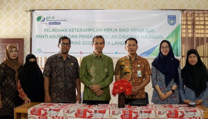 BPJamsostek Langsa Latih Keterampilan Pengurus Panti Dan Pekerja Rentan