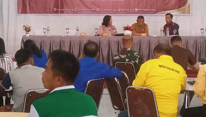 KPU Dairi Sosialisasikan Penataan Dapil Dan Alokasi Kursi DPRD