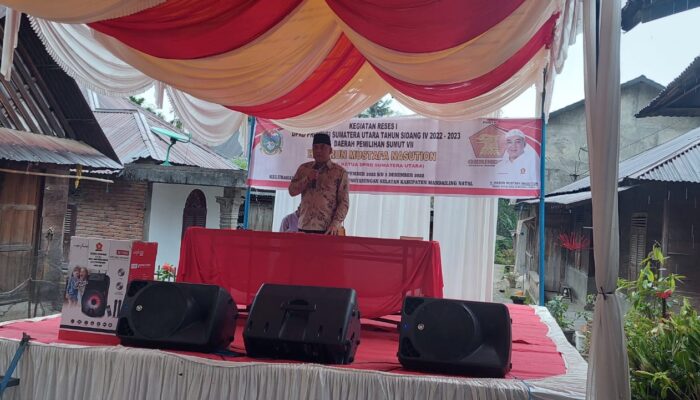 Reses Di Desa Tano Bato, Wakil Ketua DPRD Sumut Serap Aspirasi Masyarakat