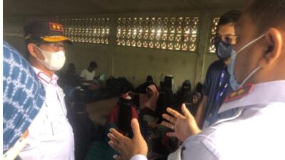 Ratusan Imigran Dipindahkan Ke Ex Kantor Imigrasi Lhokseumawe