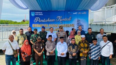 Nova Apresiasi Pembukaan Kembali Ekowisata Hutan Mangrove Langsa
