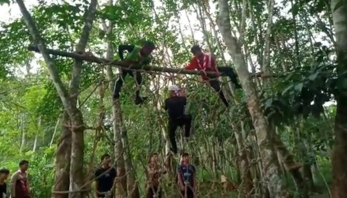 Kodim 0212/TS Latih Pramuka Saka Wira Kartika