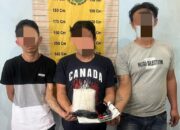 Polres Sergai Ungkap Peredaran 1 Kg Sabu, 3 Pelaku Ditangkap