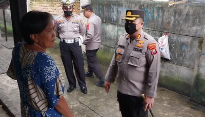 Ciptakan Kamtibmas, Kapolres Pelabuhan Belawan Sapa Warga Bagandeli