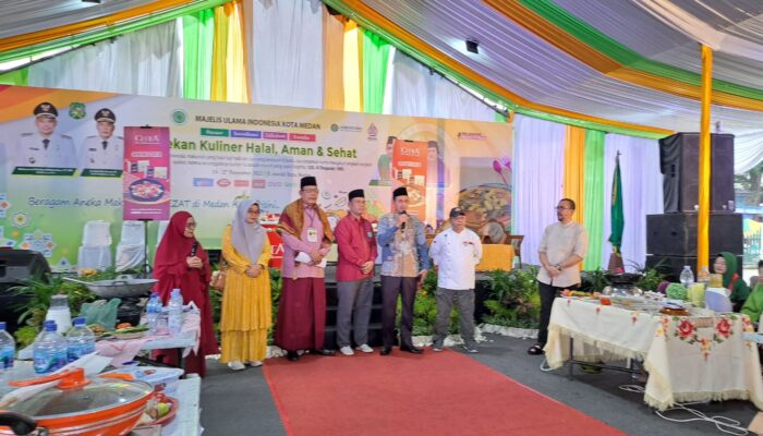 17 MUI Kecamatan Sekota Medan Ikuti Lomba Memasak Gulai Masam Ikan di Pekan KHAS