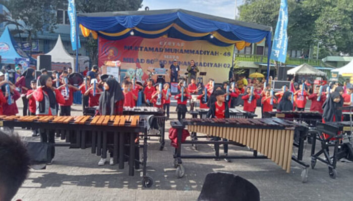 Gebyar Muktamar Dan Milad Ke-80<br>SD Muhammadiyah 02 Kampung Dadap Meriah