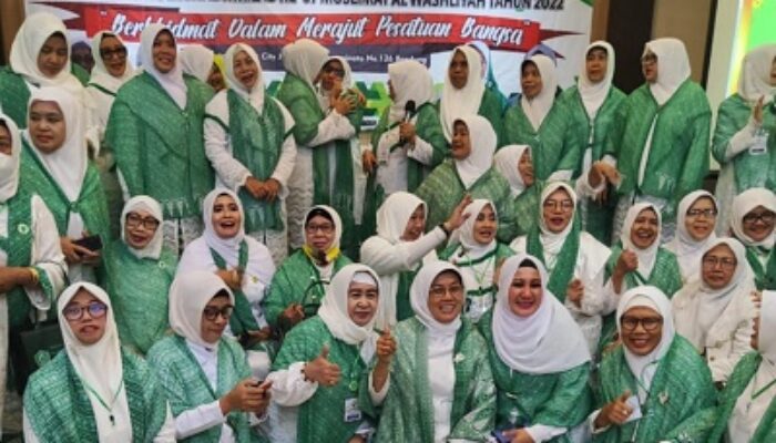 PW Muslimat Al Washliyah Sumut Peserta Rakernas Dan Milad Ke 87