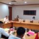 RAPAT PT PSU dengan Komisi C DPRD Sumut, dipimpin M Subandi dan Dedi Iskandar di ruang dewan, Rabu (16/11). Waspada/Partono Budy